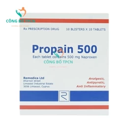 Propain 500 - Thuốc điều trị bệnh xương khớp của Remedica