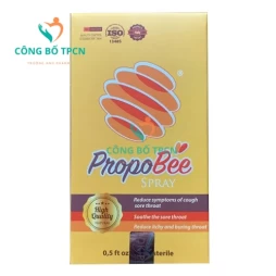 PropoBee Spray 15ml - Dung dịch xịt họng giảm ho, giảm đau rát họng