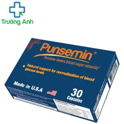 Punsemin - Hỗ trợ giảm đường huyết hiệu quả của Mỹ