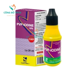 PVP-Iodine 10% TW3 - Thuốc sát khuẩn vết thương hiệu quả