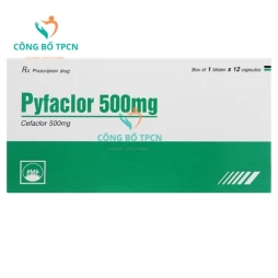 Pyfaclor 500mg Pymepharco - Thuốc điều trị nhiễm khuẩn 