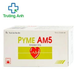 Pyme AM5 Pymepharco (viên nén) - Thuốc điều trị đau thắt ngực hiệu quả