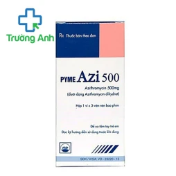 PymeAZI 500 Pymepharco - Thuốc điều trị nhiễm khuẩn hiệu quả