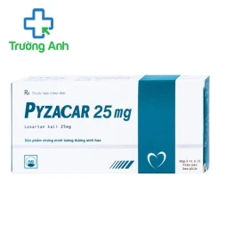 Pyzacar 25 Pymepharco - Thuốc điều trị tăng huyết áp hiệu quả