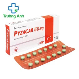 Pyzacar 50 Pymepharco - Thuốc điều trị suy tim hiệu quả