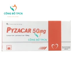 Pyzacar 50 Pymepharco - Thuốc điều trị suy tim hiệu quả