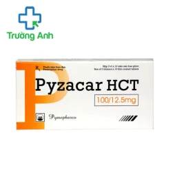 Pyzacar HCT 100/12.5 mg Pymepharco - Thuốc điều trị tăng huyết áp hiệu quả