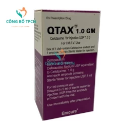 Qtax 1.0 GM Samrudh Pharma - Thuốc điều trị nhiễm khuẩn nặng hiệu quả