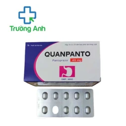 Quanpanto 40mg Quapharco - Thuốc điều trị trào ngược dạ dày thực quản