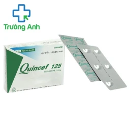 Quincef 125 (viên) - Thuốc điều trị bệnh nhiễm khuẩn hiệu quả của Mekophar