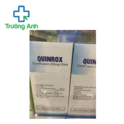 Quinrox 200mg/100ml Pharbaco - Thuốc điều trị nhiễm khuẩn hiệu quả