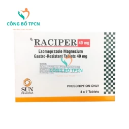 Raciper 40mg Sun Pharma