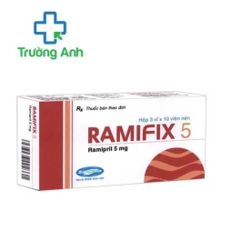 Ramifix 5 Savipharm - Thuốc điều trị suy tim sung huyết hiệu quả