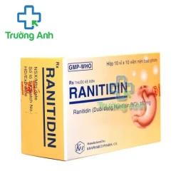 Ranitidin 150mg Khapharco - Thuốc điều trị loét tá tràng