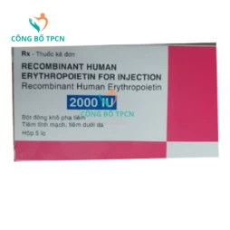 Recombinant Human Erythropoietin for injection 2.000 IU