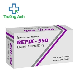 Refix 550mg Atra Pharma - Thuốc điều trị hội chứng ruột kích thích