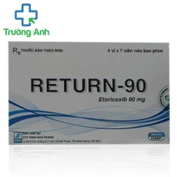 Return-90 - Thuốc điều trị viêm xương khớp mãn tính của Davipharm
