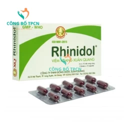 Rhinidol - Giúp điều trị viêm xoang, viêm mũi, nhức đầu hiệu quả