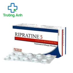 Ripratine 5mg Medisun - Thuốc điều trị viêm mũi dị ứng hiệu quả
