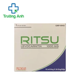 Ritsu 1000mg Medisun - Thuốc điều trị thiếu hụt Carnitin