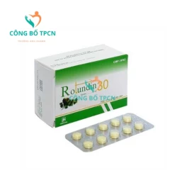 Rotundin 30mg Khapharco - Thuốc điều trị  mất ngủ hiệu quả