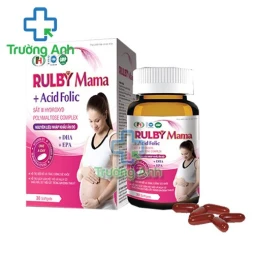 Rulby Mama - Bổ sung sắt, acid folic, DHA, EPA, các vitamin 