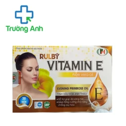 Rulby vitamin E - Bổ sung Vitamin E làm đẹp da, giảm sạm nám da