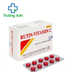 Rutin-Vitamin C Mekophar - Thuốc giúp tăng sức bền thành mạch hiệu quả