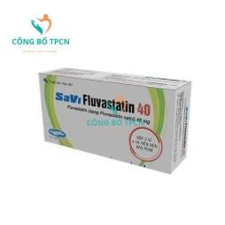 Savi Fluvastatin 40 - Thuốc điều trị tăng cholesterol