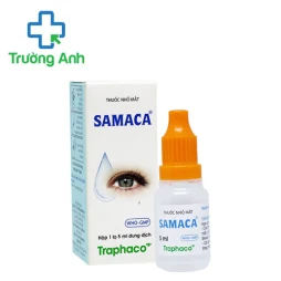 Samaca 5ml Traphaco - Thuốc nhỏ mắt điều trị rối loạn biểu mô giác kết mạc