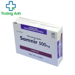 Samnir 250mg/5ml Nobel - Thuốc điều trị bệnh nhiễm khuẩn