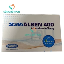 SaViAlben 400 Savipharm - Thuốc tẩy giun sán hiệu quả