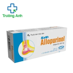Savi Allopurinol 300mg - Thuốc điều trị gout hiệu quả