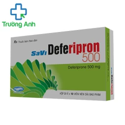 SaVi Deferipron 500mg - Thuốc điều trị tình trạng quá tải sắt