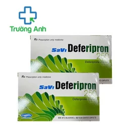 Savi Deferipron 250 - Thuốc điều trị ngộ độc sắt hiệu quả