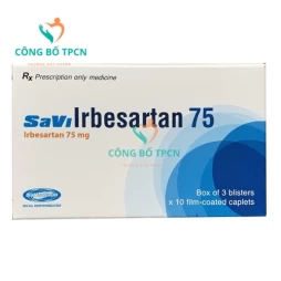 SaVi Irbesartan 75 - Thuốc điều trị tăng huyết áp hiệu quả