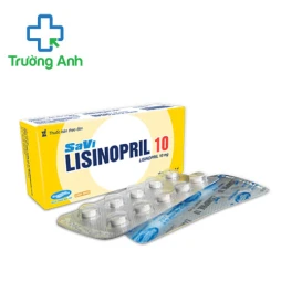 SaVi Lisinopril 10 - Thuốc điều trị tăng huyết áp hiệu quả