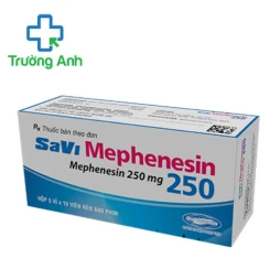 SaVi Mephenesin 250 - Thuốc điều trị co thắt cơ gây đau hiệu quả