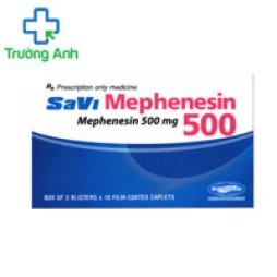 SaVi Mephenesin 500 - Thuốc điều trị co thắt cơ gây đau