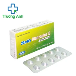 SaVi Olanzapine 10 - Thuốc điều bệnh tâm thần phân liệt hiệu quả