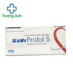 SaVi Prolol 5 - Thuốc điều trị tăng huyết áp hiệu quả