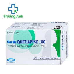 SaVi Quetiapine 100 - Thuốc điều trị tâm thần phân liệt hiệu quả