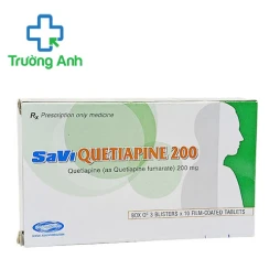SaVi Quetiapine 200 - Thuốc điều trị tâm thần phân liệt hiệu quả