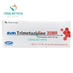 SaVi Trimetazidine 35MR - Thuốc điều trị đau thắt ngực hiệu quả