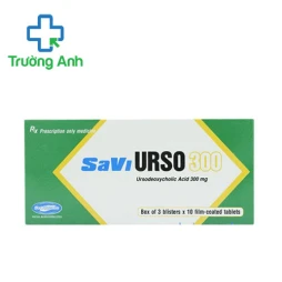 SaVi Urso 300 - Thuốc điều trị xơ gan mật nguyên phát hiệu quả