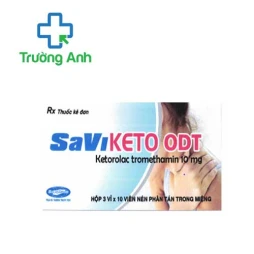 SaViKeto ODT 10mg Savipharm - Thuốc điều trị giảm đau hiệu quả