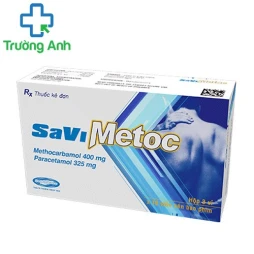 SaViMetoc Savipharm - Thuốc giảm đau co thắt xương khớp hiệu quả