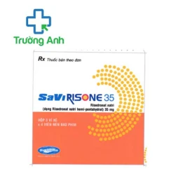 SaviRisone 35 Savipharm - Thuốc điều trị và phòng loãng xương hiệu quả