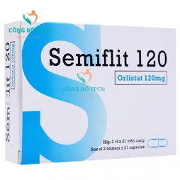 Semiflit 120 Pymepharco - Thuốc điều trị béo phì thừa cân hiệu quả