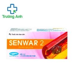 Senwar 2 Savipharm - Thuốc điều trị nhồi máu cơ tim cấp hiệu quả